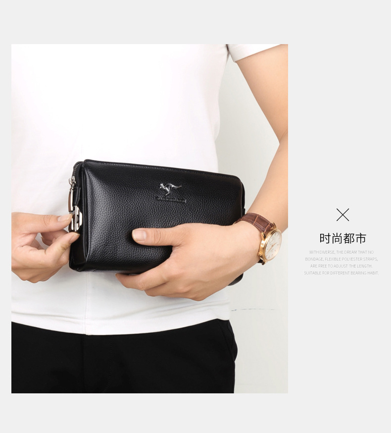 Dompet Pria Anti Theft Password Model Panjang